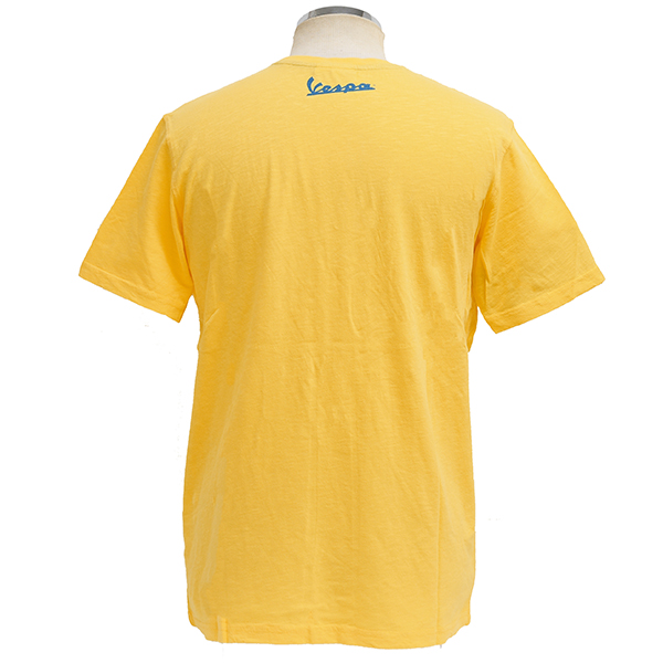 Vespa Official T-shirts-Primavera/Yellow-