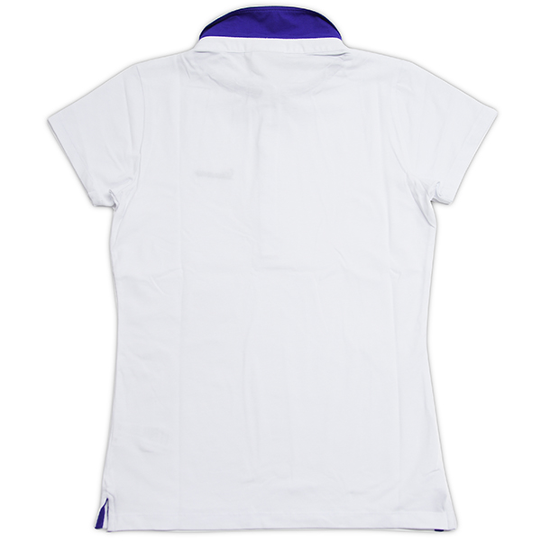 Vespa Official Logo Polo Shirts for Women(White)