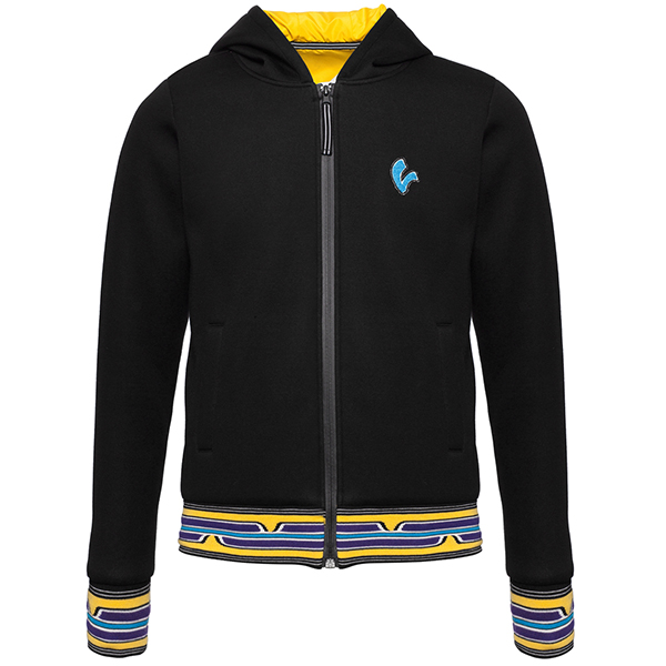 Vespa Official Zip Up Hoodie-V-STRIPES-