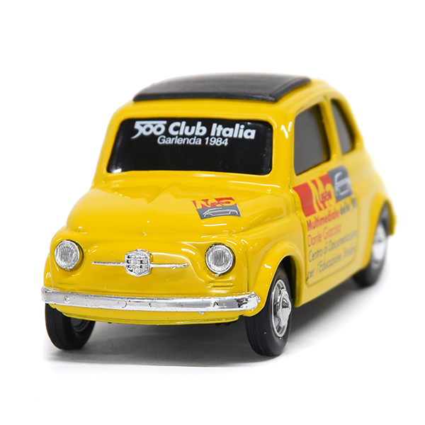 1/43 FIAT Nuova 500 Miniature Model(MUSEO 500 Version/Yellow) by FIAT 500 CLUB ITALIA