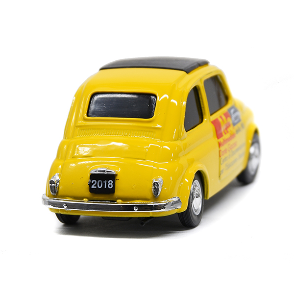 1/43 FIAT Nuova 500 Miniature Model(MUSEO 500 Version/Yellow) by FIAT 500 CLUB ITALIA