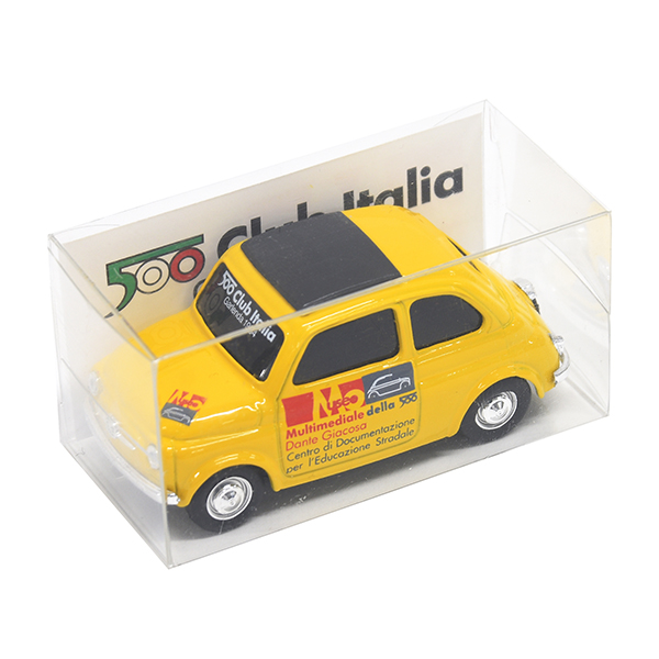 1/43 FIAT Nuova 500 Miniature Model(MUSEO 500 Version/Yellow) by FIAT 500 CLUB ITALIA