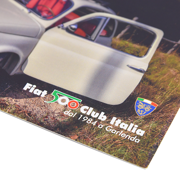 FIAT 500 CLUB ITALIA Post Card(Brown)