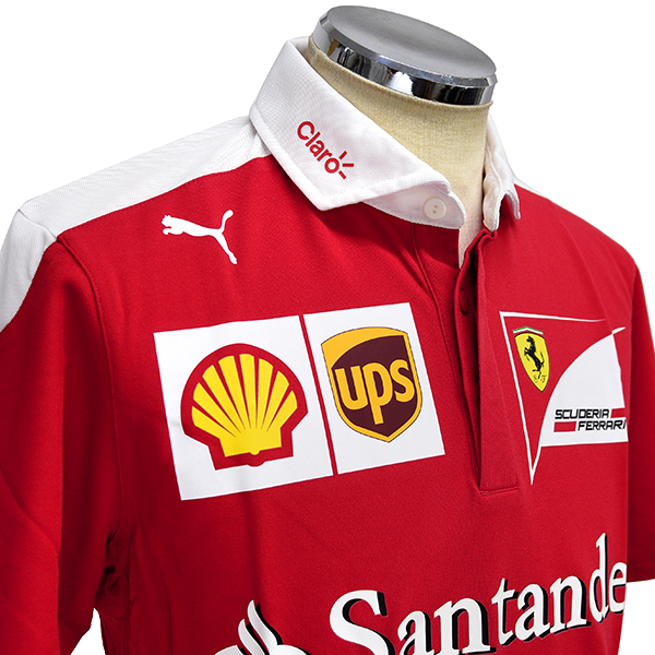 Scuderia Ferrari 2016 Team Staff Polo Shirts