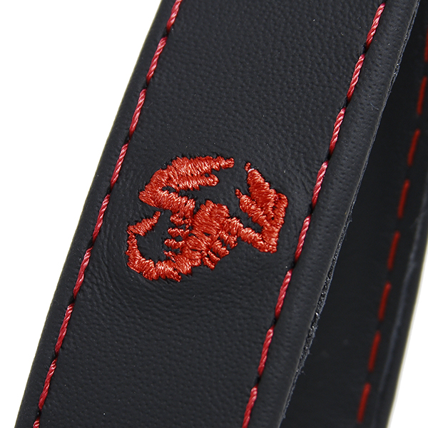 ABARTH 500 Rear Gate Leather Strap(Black/Scorpione)