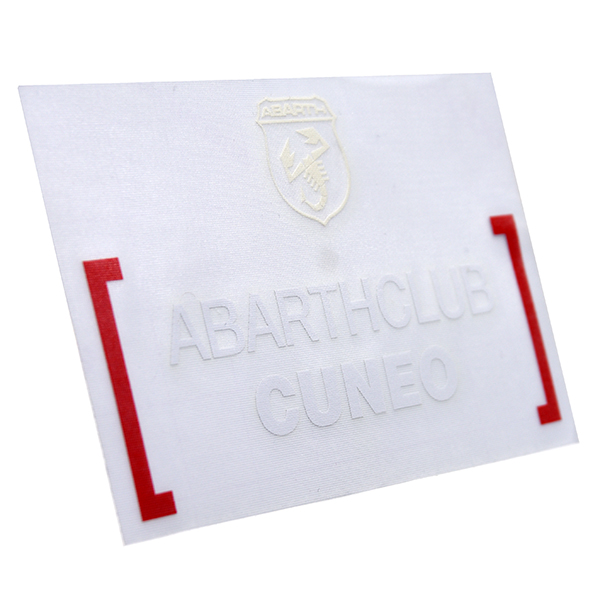 ABARTH CLUB CUNEO Sticker(Die Cut/White)