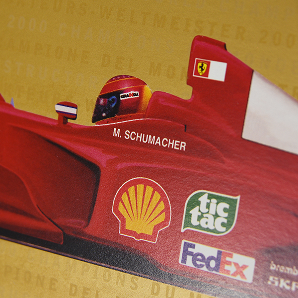 Scuderia Ferrari 2000 Greeting Card