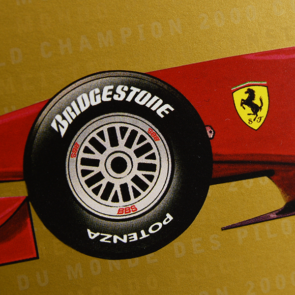 Scuderia Ferrari 2000 Greeting Card