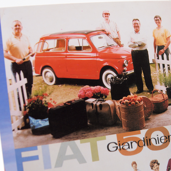 FIAT 500 CLUB ITALIA  Post Card(4 Giardiniera)