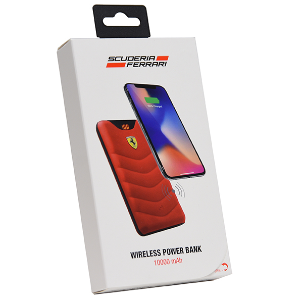 Ferrari Wireless Power Bank10000mAh/Red)