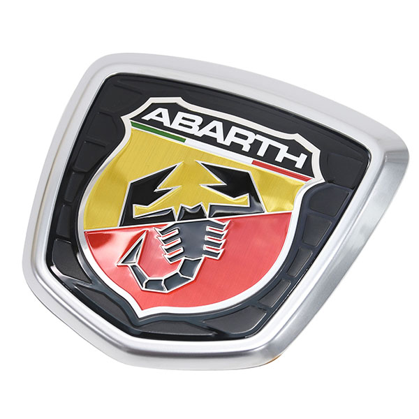 ABARTH Genuine 500/595/695 Tailgate Emblem(Satin Silver)