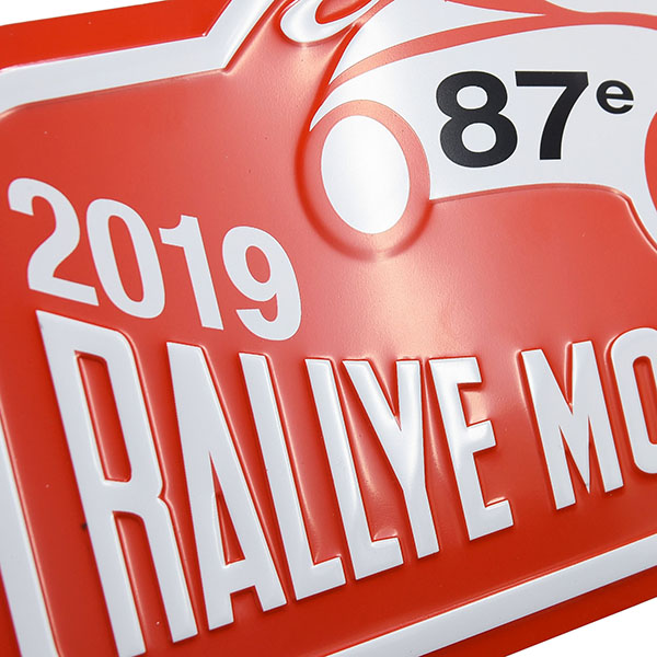 Rally Monte Carlo 2019 Official Metal Plate(Large)