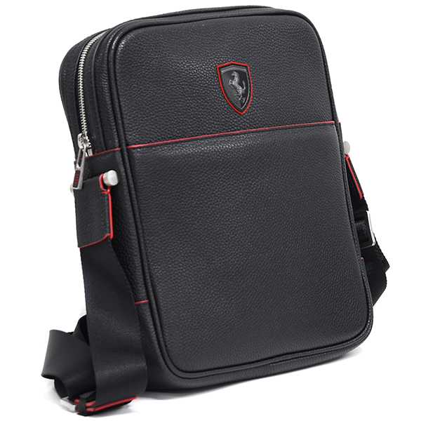 Ferrari Leather Schoulder Bag