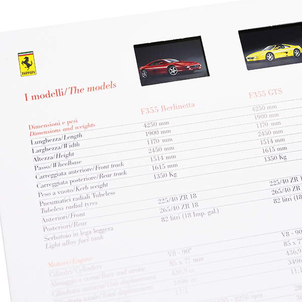 Ferrari 1998 Geneva Press Kit