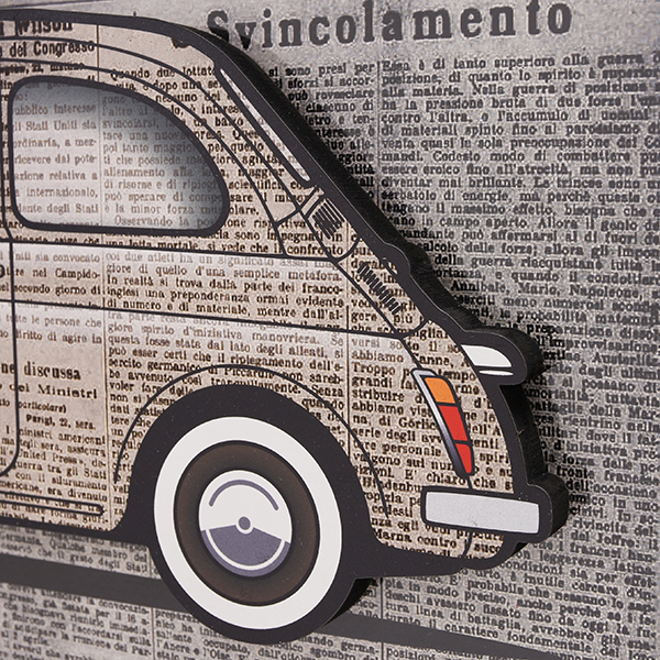 FIAT Nuova 500 Illustration by Mr.Vin -GIORNALE- (Large)