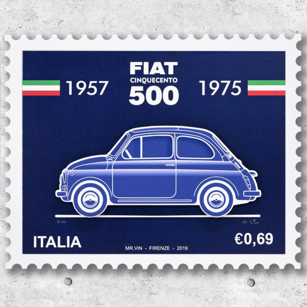 FIAT Nuova 500ڼ귿饹ȥ졼by Mr.Vin -BLUEPRINT- (Large)