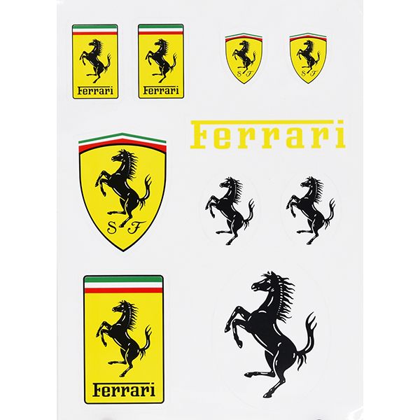 Ferrari Sticker Set