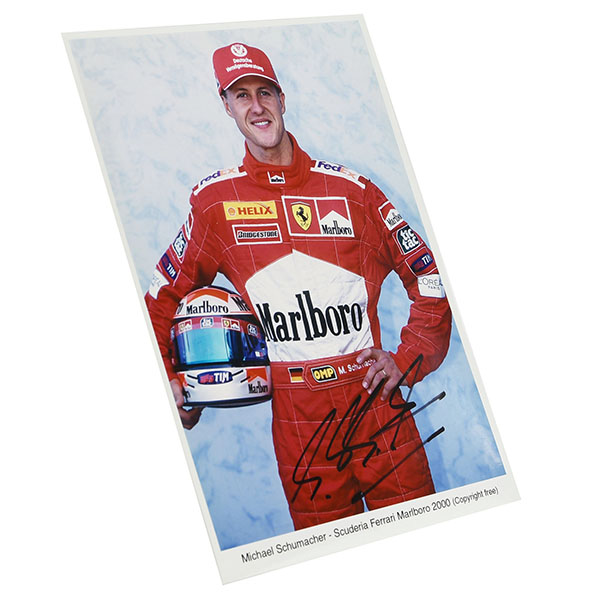 Scuderia Ferrari 2000 M.Schumacher Photo-M.schumacher Signed-