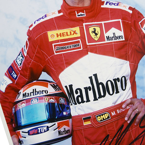 Scuderia Ferrari 2000 M.Schumacher Photo-M.schumacher Signed-