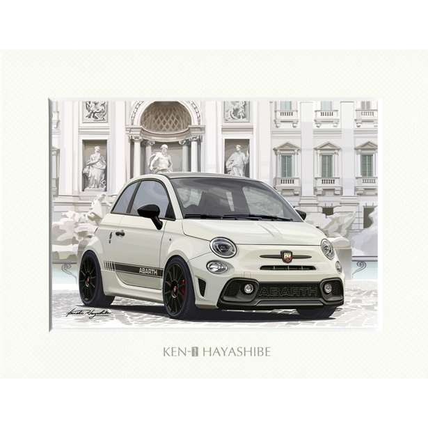 ABARTH 595 -꡼4-(ۥ磻)饹ȥ졼by 