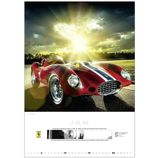 Ferrari Calender-2020 FERRARI MYTH - by RAUPP