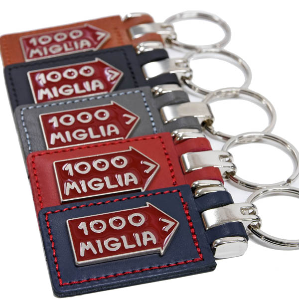 1000 MIGLIA Official Leather Keyring