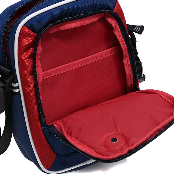 Vespa Official City Cross Schoulder Bag(Blue/Red) 