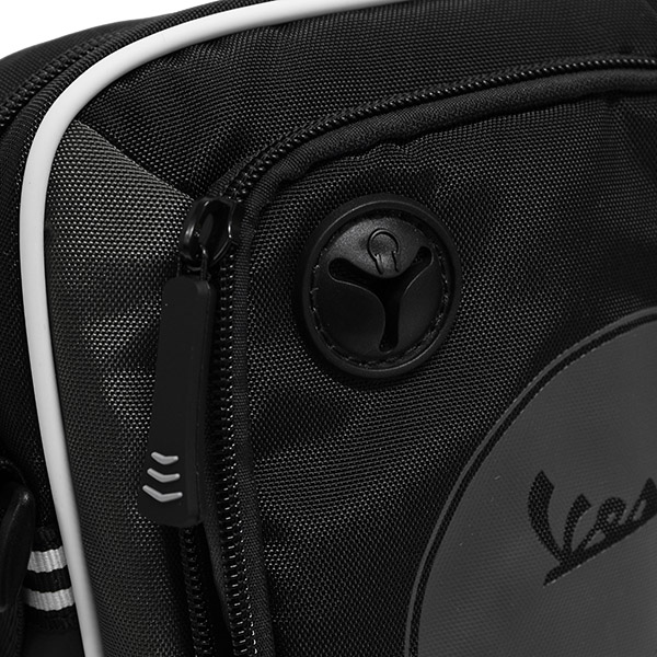 Vespa Official City Cross Schoulder Bag(Black/Gray)