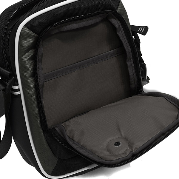 Vespa Official City Cross Schoulder Bag(Black/Gray)