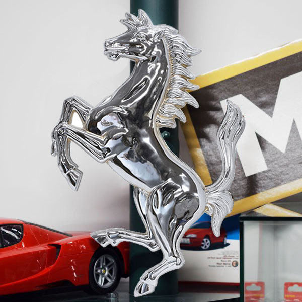 Ferrari Cavallino Object(Chrome/Small) 58cm