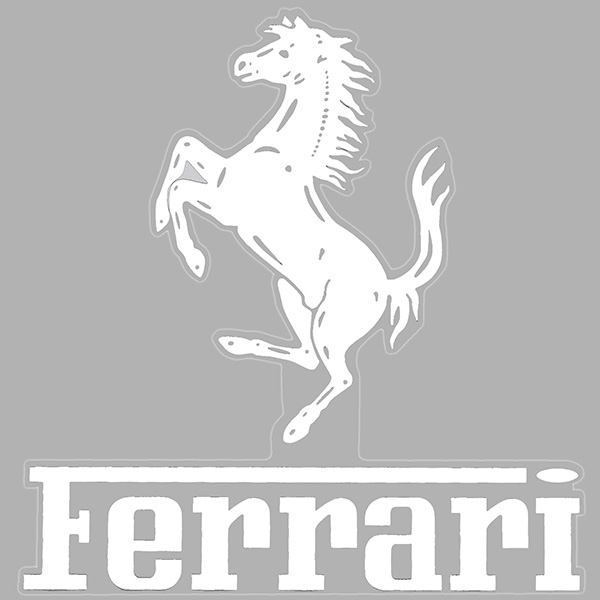 Ferrari Logo&Cavallino Sticker