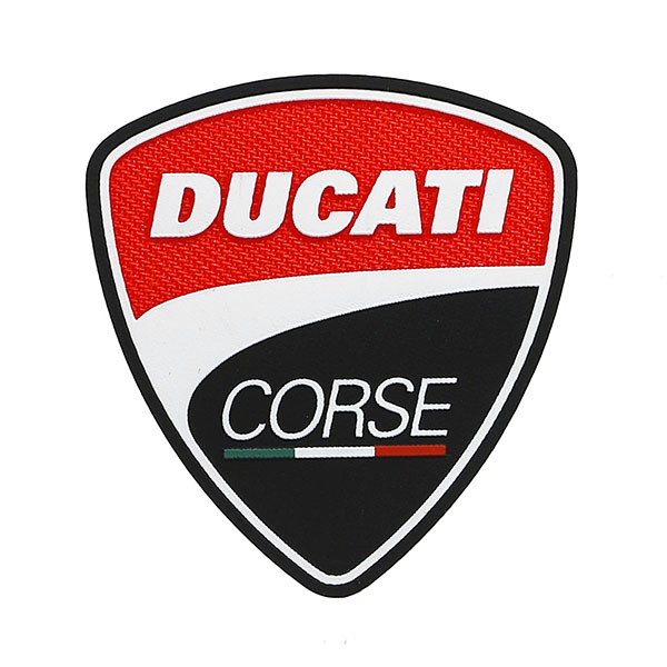 DUCATI CORSE Emblem Shaped Patch