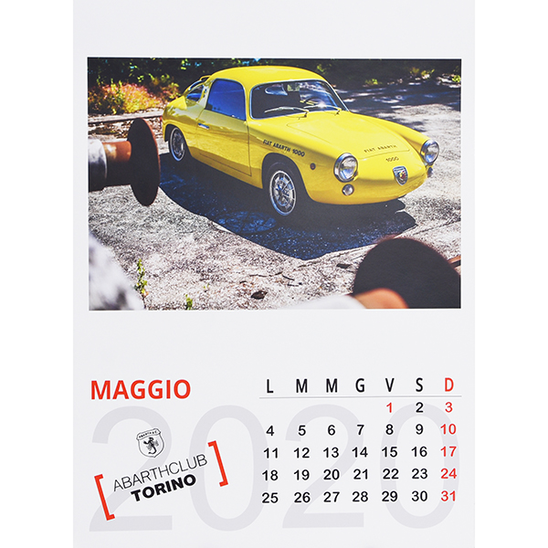 ABARTH CLUB TORINO Calender 2020-Vintage-