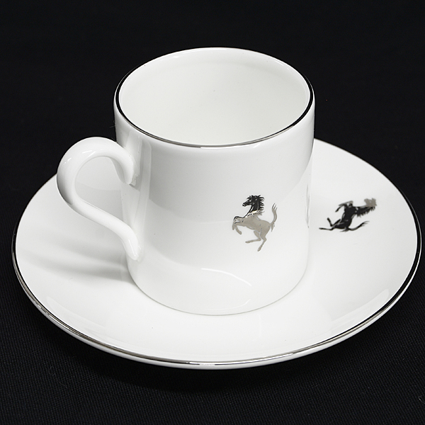 Ferrari Official Espresso Cup & Saucer Set by WEDGEWOOD