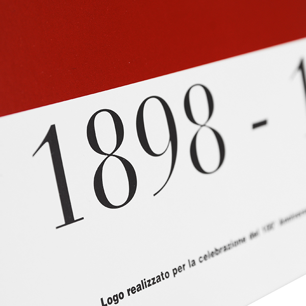 Enzo Ferrari 100th Anniversary of Birth Logo Press Release Print