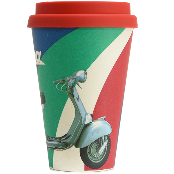 Vespa Bamboo Tumbler-ITALIAN FLAG-