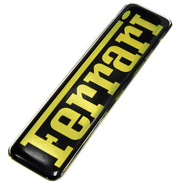 Ferrari Logo 3D Sticker(Yellow)