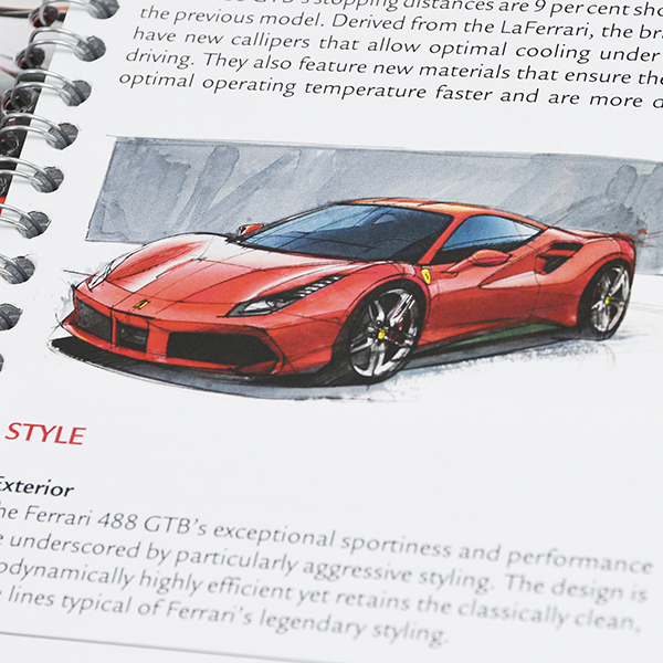 Ferrari 488 GTB Media Book