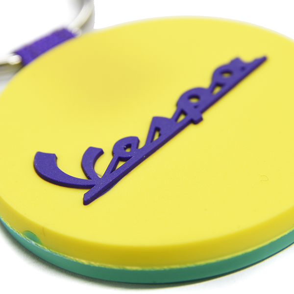 Vespa Rubber Keyring(B)