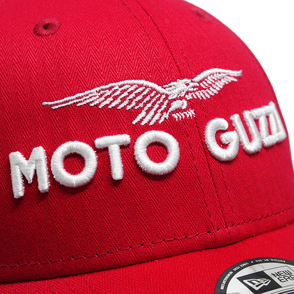 Moto Guzzi Official Baseball Cap -2020-(Red)by NEW ERA