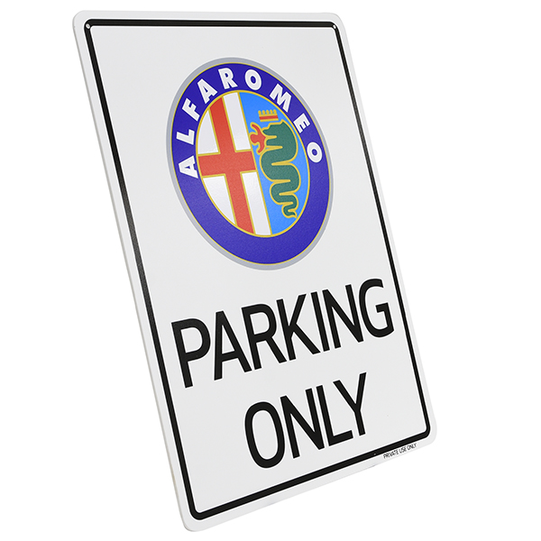 Alfa Romeo Parking Only Boad(Old Embrem)