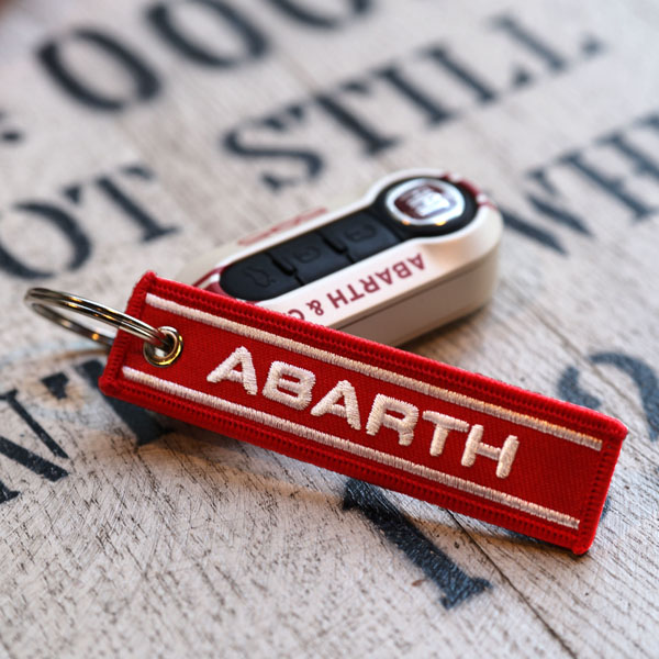 ABARTH Fabric Keyring