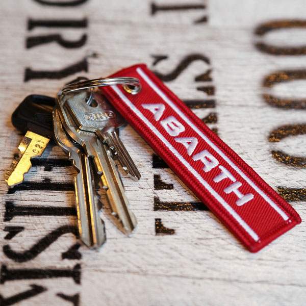 ABARTH Fabric Keyring