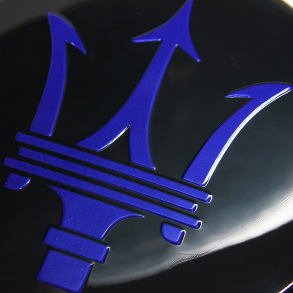 MASERATI Wheel Hub Cap (Black/Blue)