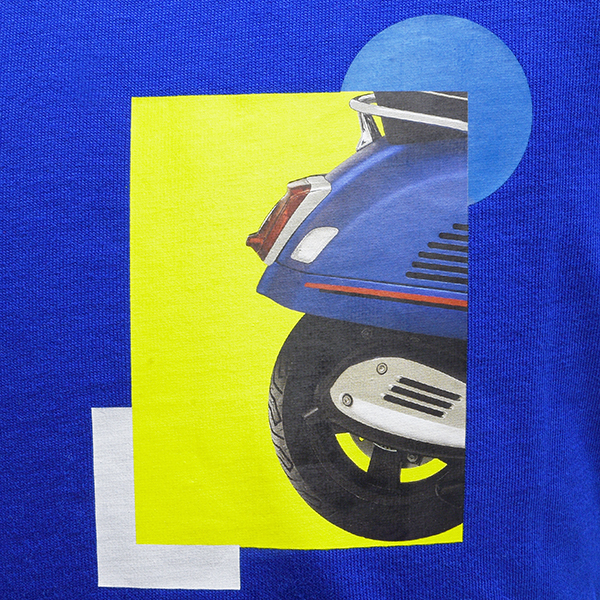 Vespa Official T-Shirts(Blue)