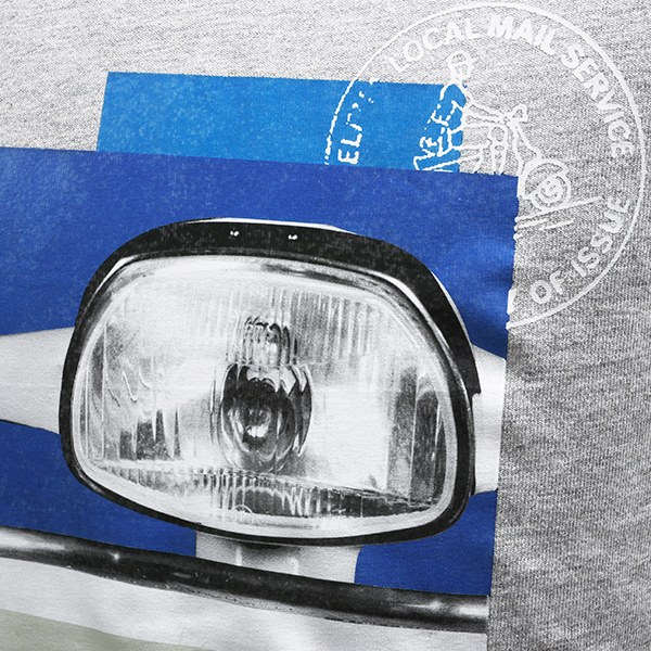 Vespa Official T-Shirts-Heritage-(Gray)