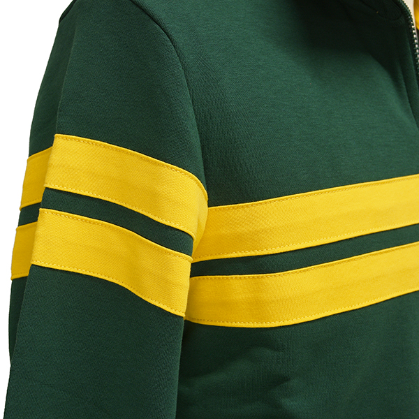 Vespa Zip-Up Sweat Shirts-Racing Sixty -(Green)