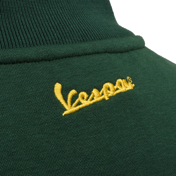 Vespa Zip-Up Sweat Shirts-Racing Sixty -(Green)