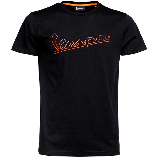 Vespa Official Logo T-Shirts(Black)