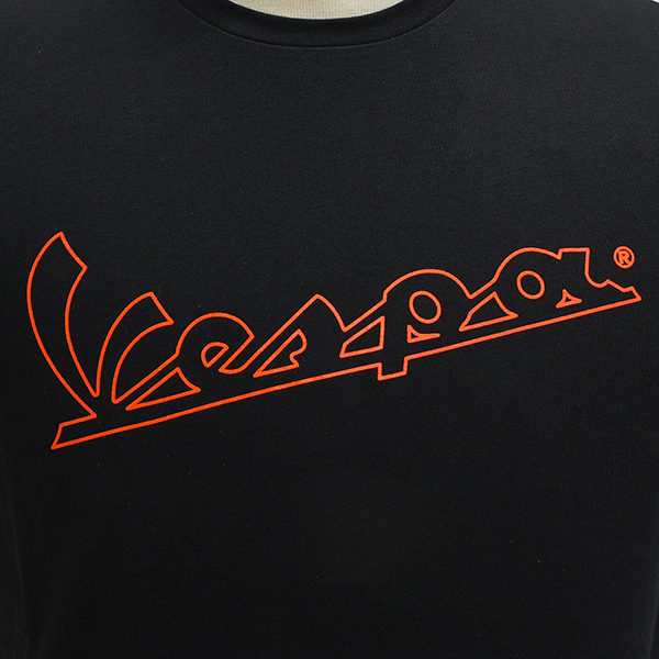 Vespa Official Logo T-Shirts(Black)